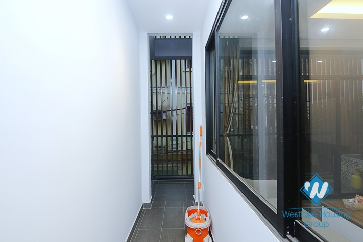 Nice design house for rent near Nhat Tan Bridge, Tay Ho District 